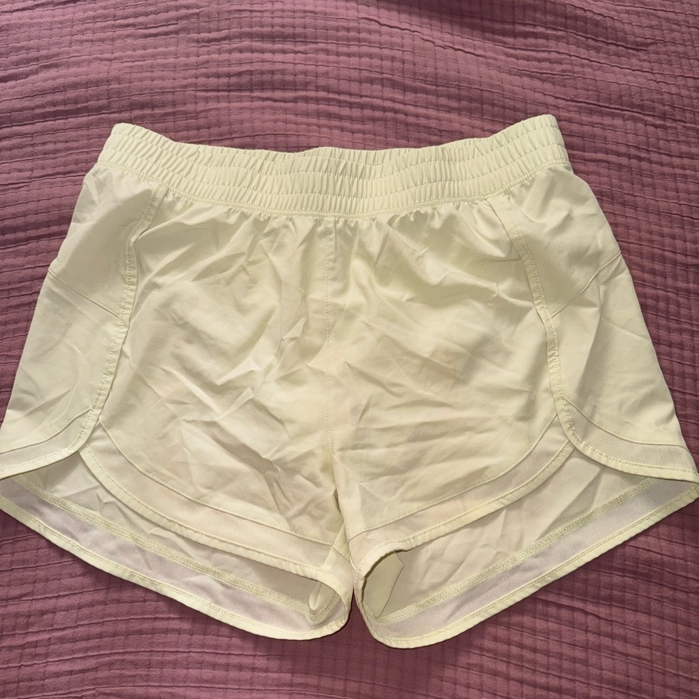 “Gaiam” Electric Green Workout Shorts
